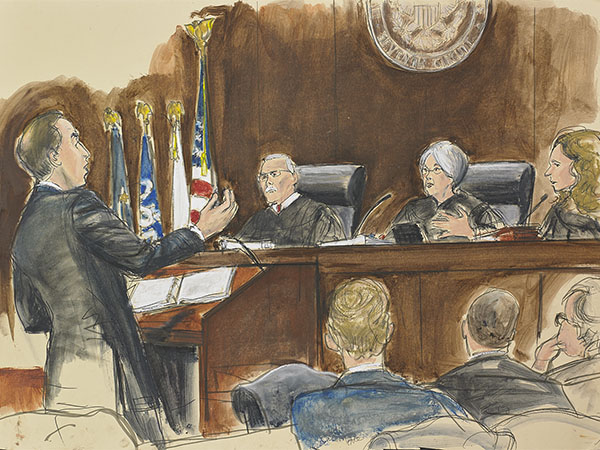 Seventh Circuit United States Court of Appeals (Justice Amy Coney Barrett far right)