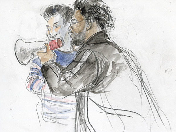 Questlove Museum of Ice Cream Event, illustration by Elizabeth Williams