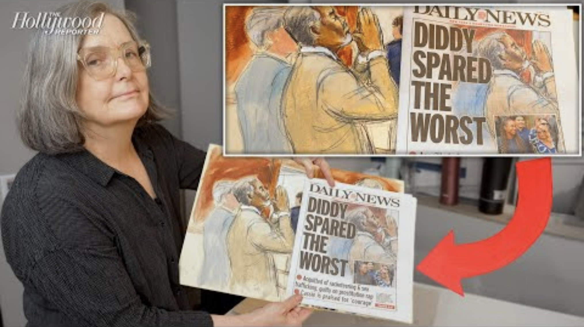 Watch Elizabeth Williams' interview with The Hollywood Reporter